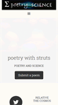 Mobile Screenshot of poetryandscience.com